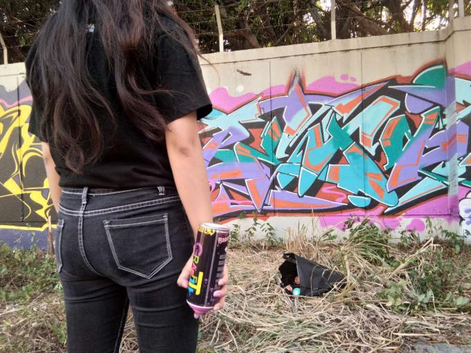 Multi Purpose Graffiti Silver Chrome Spray Can / Graffiti Spray Paint