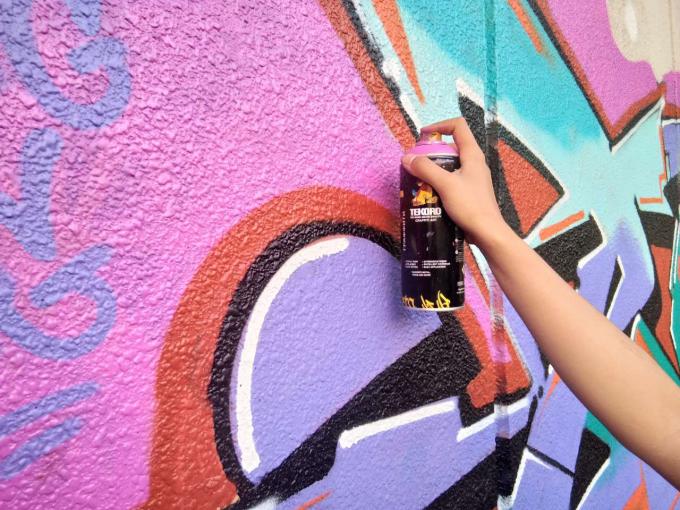 Fading Resistant Graffiti Matte Spray Graffiti Spray Paint 2000