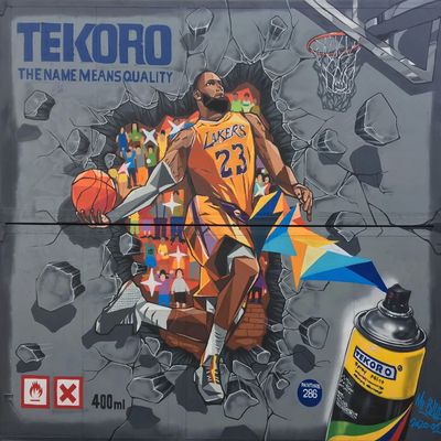 Fading Resistant Graffiti Spray Paint with 2000 Customized Colors in 400ml Volume and 3 Years Validity