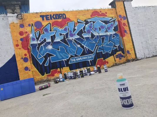 400ml Acrylic Spray Paint Graffiti with 12PCS/CTN Packing and Three Years Validity
