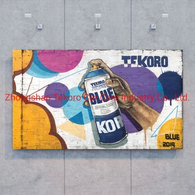 Artist-Grade Water-Based Spray Paint in 400ml Aerosol Can for Graffiti and Professional Use