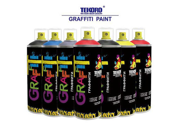 400ml Graffiti Spray Paint with Three Years Validity and 12PCS/CTN Packaging for Versatile Substrate Applications
