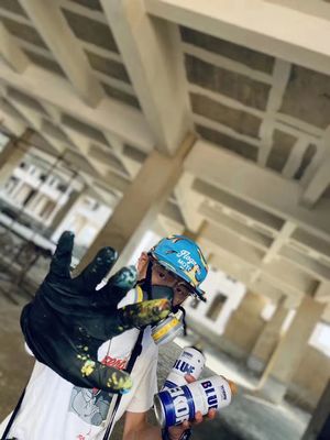 Europe Standard Graffiti Spray Paint with Antiseptic Properties and Waterbased Technology for Versatile Use