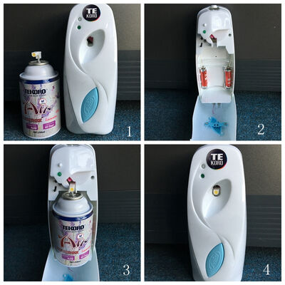 Automatic Air Freshener Aerosol Spray Refill with Coffee Odor Type and ≥200ml Capacity, CE, RoHS, SGS, GMP Certified
