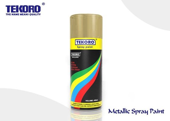Quick Drying Metallic Spray Paint For Metal Decoration Various Colors Optional