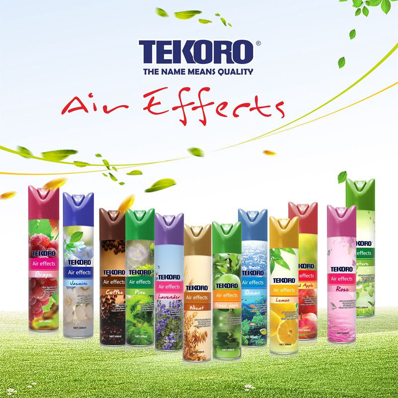 Tekoro Room Deodorizer Air Freshener with Natural Precious Spices in 250ml and 300ml Sizes, CE RoHS SGS GMP Certified