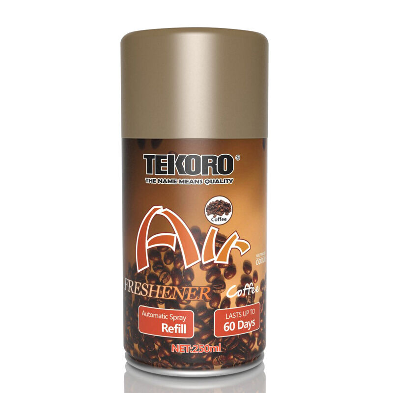 Tekoro Coffee Flavour Air Freshener Automatic Spray Refill with 200ml Capacity and CE, RoHS, SGS, GMP Certification