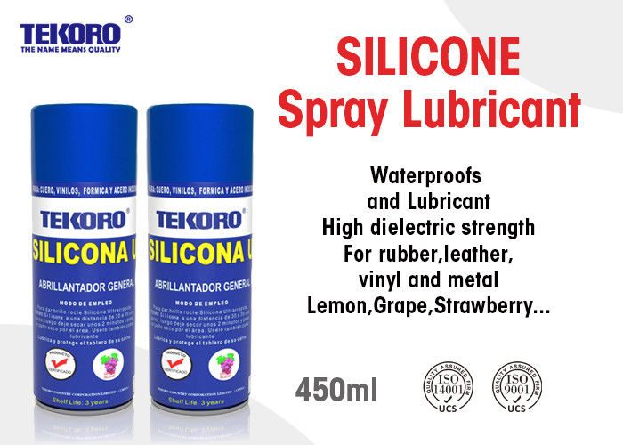 Silicone Spray For Lubricating &amp; Waterproofing Metal / Protecting And Restoring Rubber