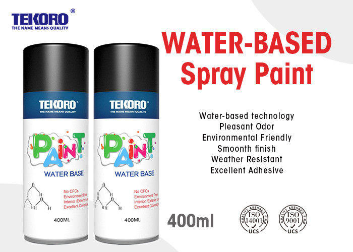 Interior &amp; Exterior Water Based Spray Paint Various Colors For Metal / Wood / Plastic