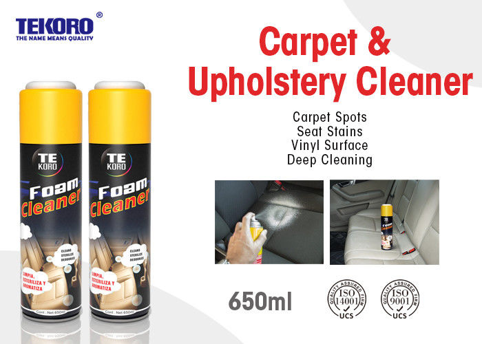 Carpet &amp; Upholstery Foam Cleaner For Lifting Away Dirt And Debris Without Harming Surface