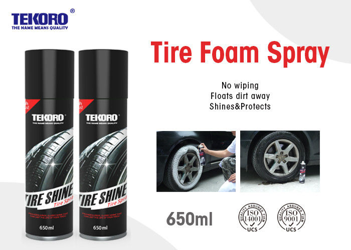 Tire Foam Spray / Automotive Spray Cleaner For Lifting Away Tough Dirt Without Scrubbing