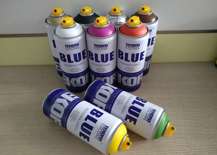 Graffiti Low Pressure Spray Can For Canvas / Wood / Concrete / Metal / Glass Surface