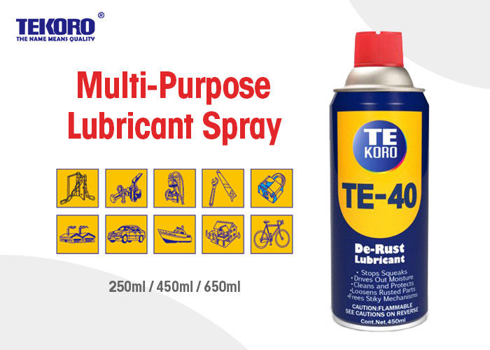Multi - Purpose Lubricant Spray / Spray Grease Lubricant For Lubricating All Moving Parts