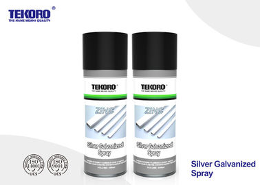 CFC Free Silver Galvanized Spray , High Coverage Rust Prevention Spray For Steel